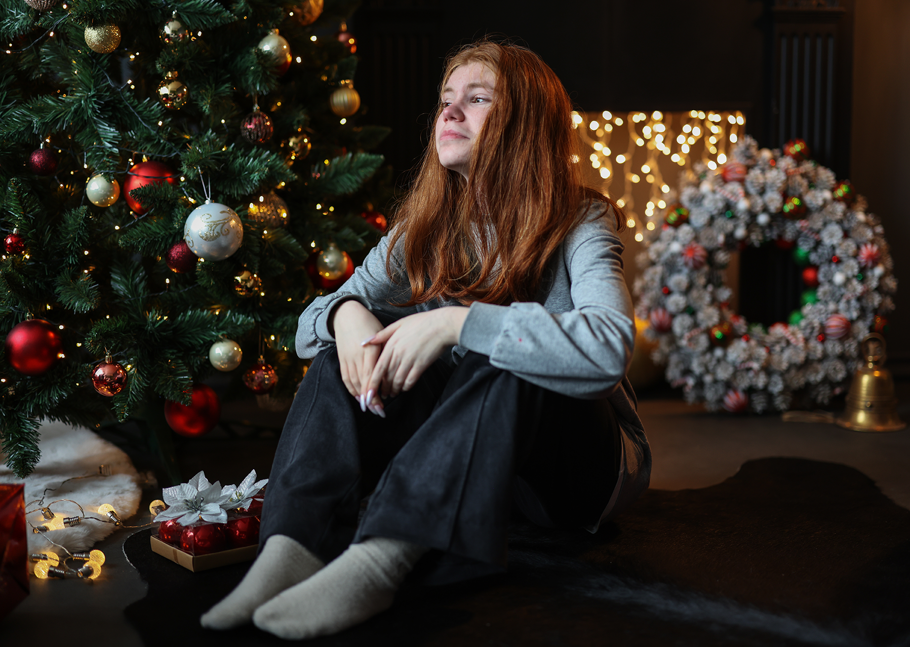 Holiday depression child